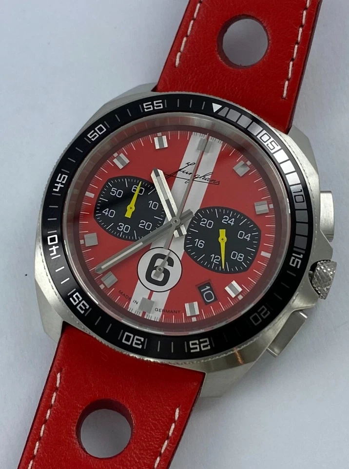 Cronoscopio Junghans 1972 edición limitada - ¡Nuevo! impresionante estado Foto 2 de 4