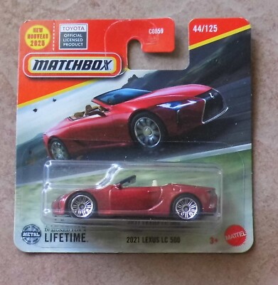 2021 Lexus LC 500 - Matchbox 2025
