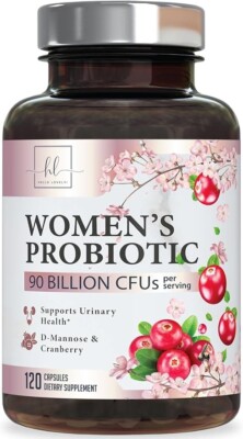Probiotics for Women Pills with Cranberry - 16 Premium Strains for Vaginal PH