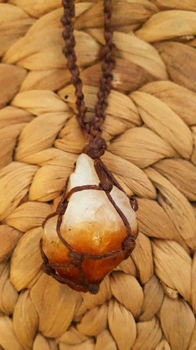 Handcracraft Citrine Crystal Macrame 