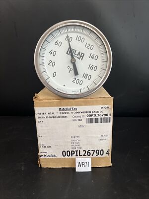 WESTON THERMOMETER Model 4504 6  STEM Range 0 - 200 F LOT OF TWO
