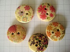 SCRAPBOOKING OR CARD MAKING EMBELLISHMENTS - BUTTONS - 20 PACK
