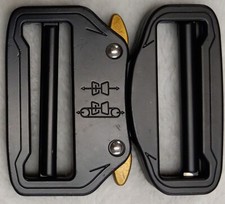 Dual Adjustable No-Sew Tactical Belt Buckle 2.0 New