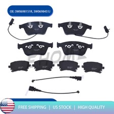 For Bentley Continental Gt, Gtc & Flying Spur Front & Rear Brake Pads