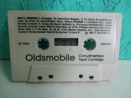 Ford Oldsmobile Audio Demonstration Complimentary Cassette Tape Cartridge Tapes - Picture 3 of 6