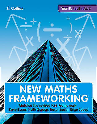 Speed, Brian : New Maths Frameworking – Year 8 Pupil Bo FREE Shipping, Save £s - Picture 1 of 1