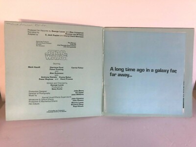 Story of Star Wars LP Album Soundtrack 1977 20th Century Fox T-550
