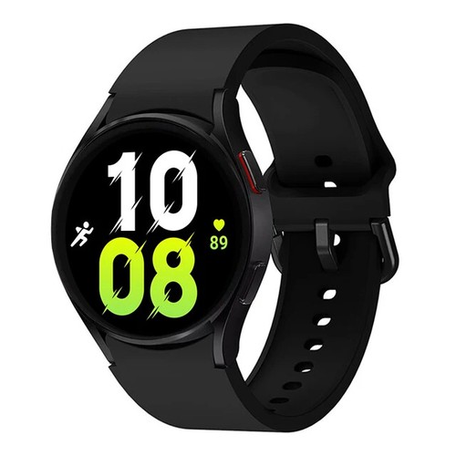Bransoletka do Samsung Galaxy Watch 40/42/44/46mm czarna silikonowa - Zdjęcie 8 z 40
