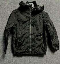 Debenhams Bluezoo Black Fleece Lined Coat Age 9-10 Years TD111 HH 10