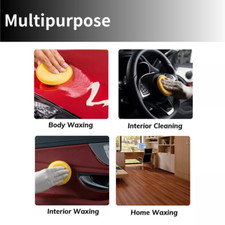 Car Waxing Polish Foam Sponge Wax Applicator Cleaning Detailing Pads