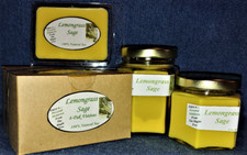 NEW Hand Poured Summer Scents Soy Candles Tarts Votives - Lemongrass Sage