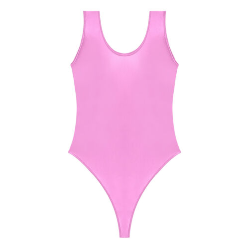Womens Bodysuit Workout Jumpsuit High Cut Leotards Swimsuit Activewear Dance - Picture 28 of 65