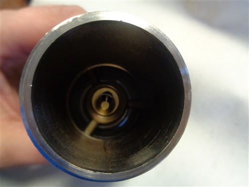 PUSH TOP UMBRELLA POP UP DRAIN BRUSHED NICKEL 4 3/8" MARINE BOAT