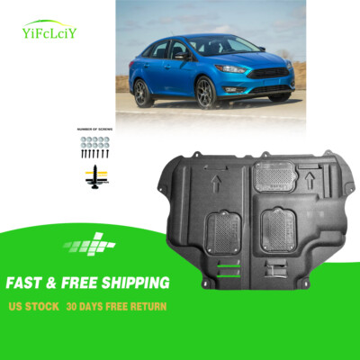 Thick Engine Splash Shield For Ford Focus 2012-2018 Front Engine Guard Hard