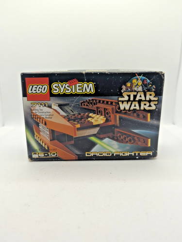 NEW LEGO 1999 System Star Wars Set 7111 Droid Fighter NEW IN SEALED BOX
