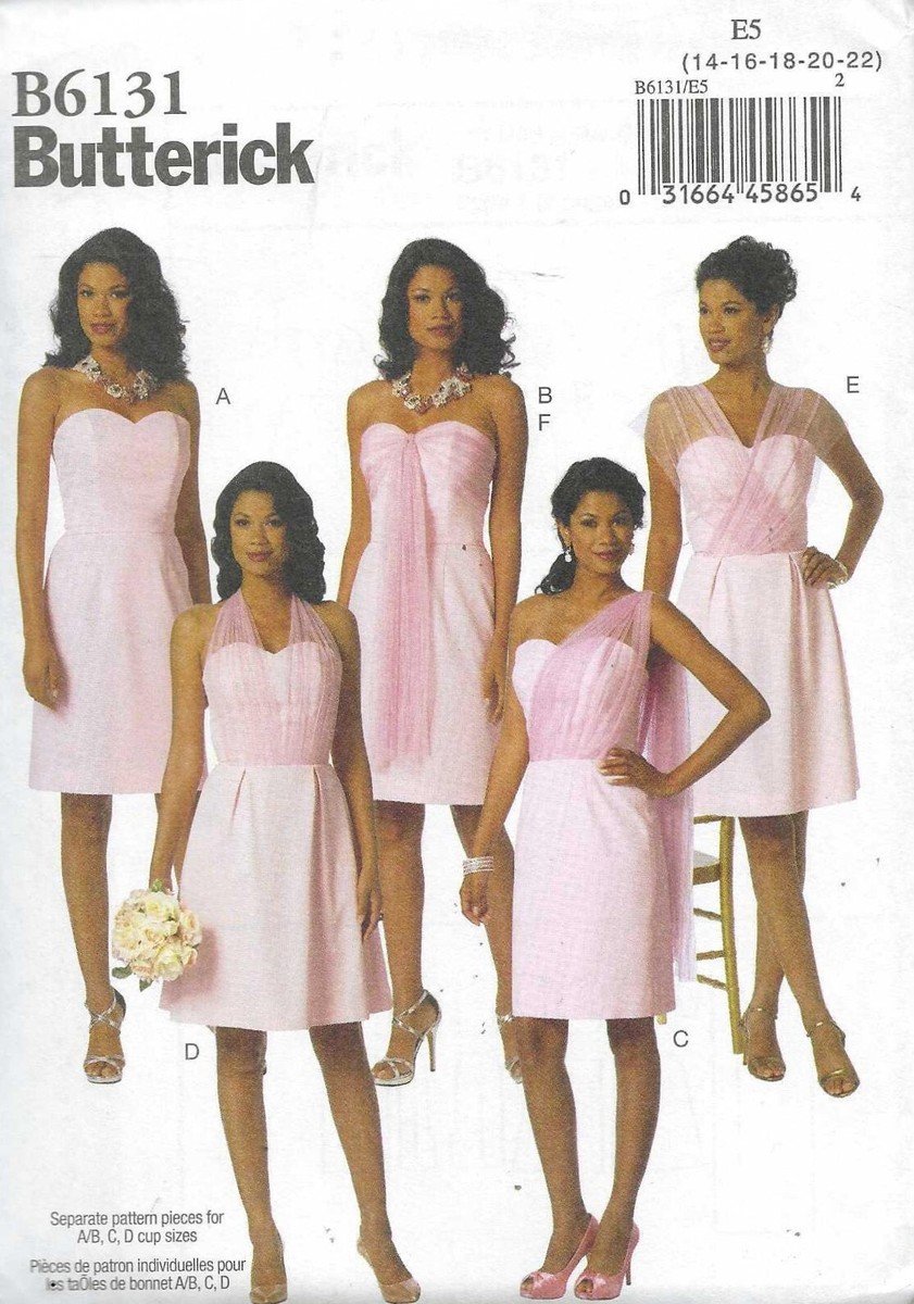 formal knee length dress patterns Women's Off Shoulder Party Sewing Pattern UNCUT 14-22 elegant knee length formal dresses