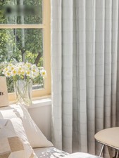 Nordic French modern texture livingroom window cloth blackout curtain M1697
