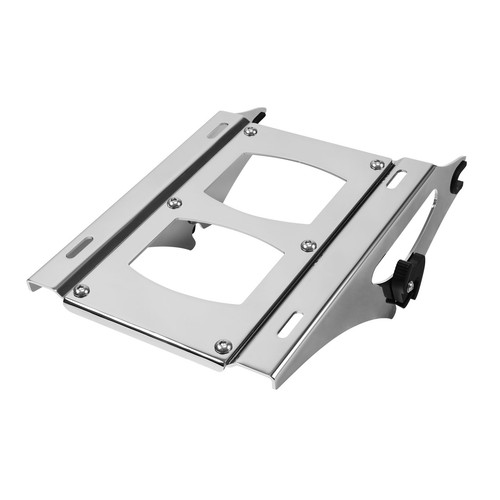 Two Up Chrome Pack Luggage Rack For Harley Tour Pak Touring Road Glide 14-Up 19 - Picture 8 of 10