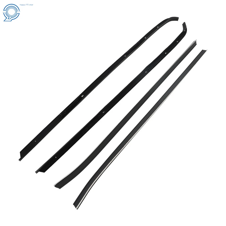 Window Sweeps Felts Kit Set of 4 Fit For Chevy Camar/ Pontiac Firebird 1970-198 Foto 4 de 4