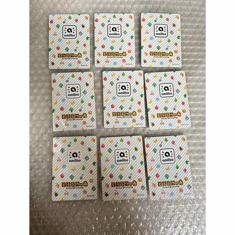 Animal Crossing Amiibo Card Spark Gummy Spica Etc. Squirrel eBay