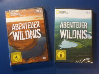 Abenteuer Wildnis National Geographic 2 DvDs Folgen 7 - 12, Vol. 3 und 4 neu