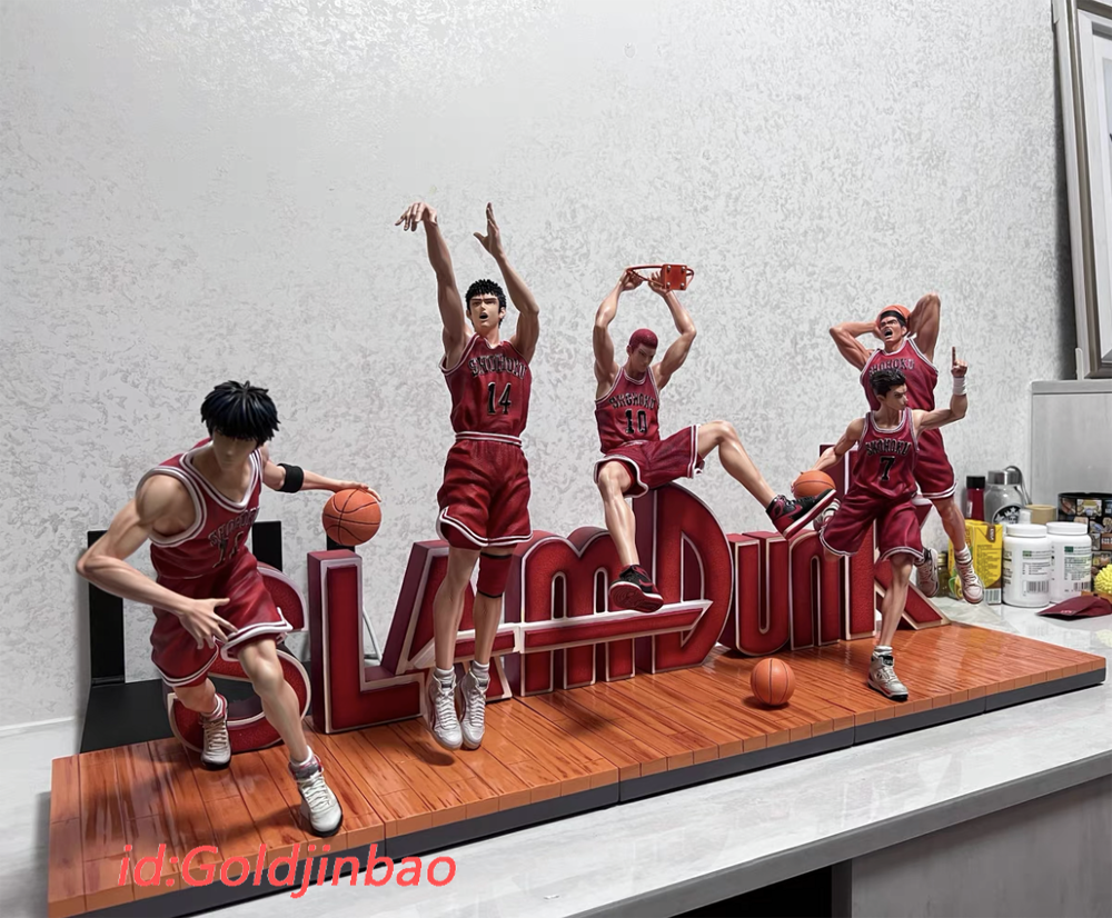 ZX Studio SLAM DUNK Shohoku Resin Model Full Set Original In ZX Studio SLAM DUNK Shohoku Resin Model Full Set Original In