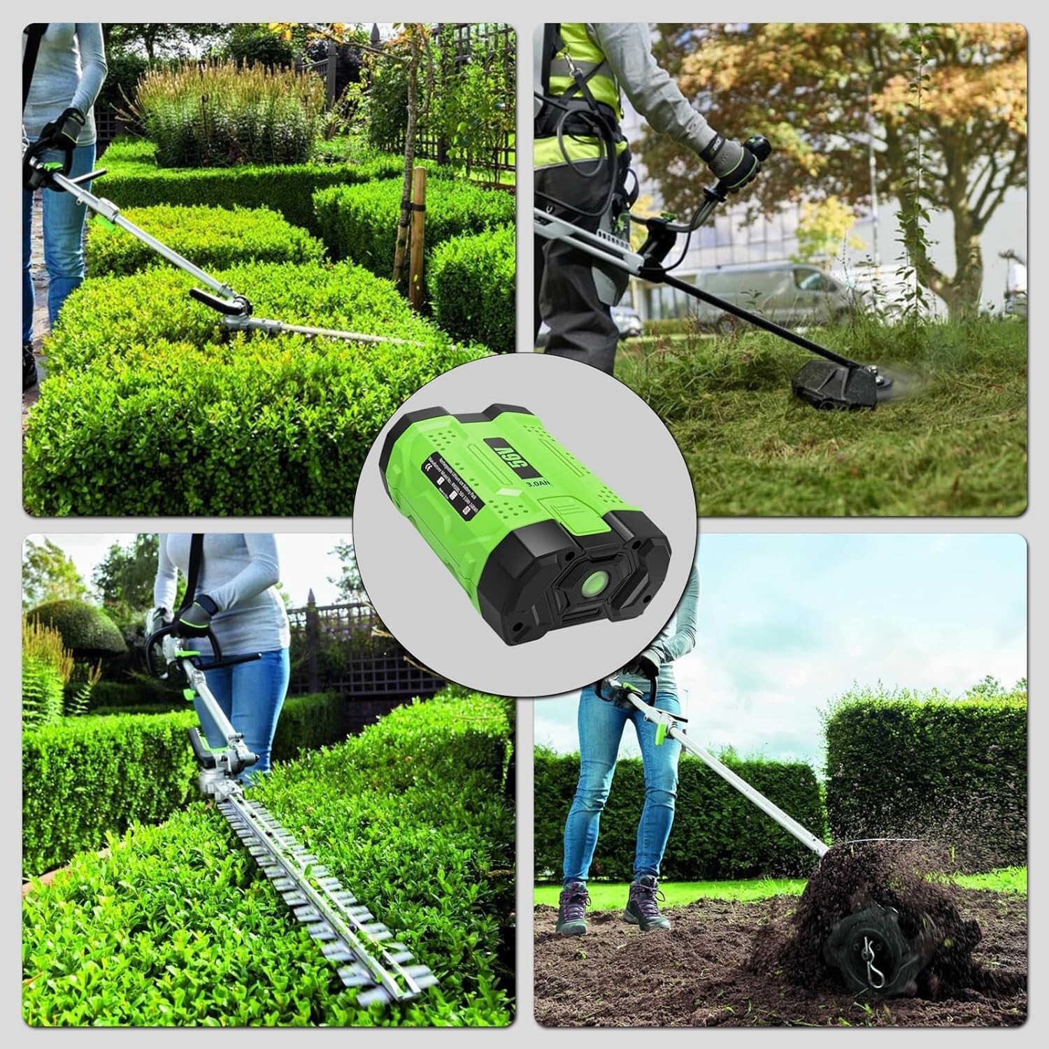 For EGO POWER+ BA1400T 56V 2.5 Ah Lithium-ion Battery Upgrade Fuel Gauge New