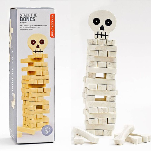 GIOCO DA TAVOLO DI COSTRUZIONE STACK THE BONES TAS D'OS KIKKERLAND GG43 XX