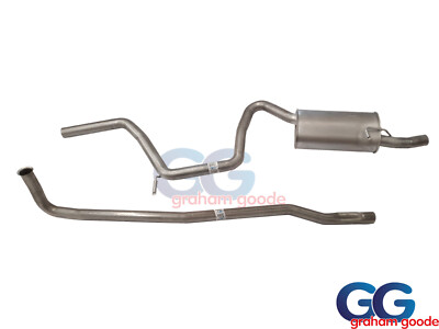 Full Exhaust System Standard for Ford Escort 1.6 RS Turbo Series 1 mk3