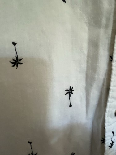 Disney Junk Food -XL Men’s Shirt - Mickey W/ Palm Trees- 100% Cotton Button Down - Picture 6 of 9