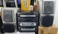 Aiwa Z-r554. Audio System Radio 5 Disc Changer Tape Player