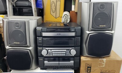AIWA Z-R554. Audio System Radio 5 Disc Changer Tape Player AIWA Z-R554. Audio System Radio 5 Disc Changer Tape Player