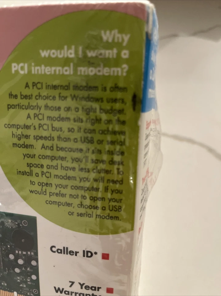 Zoom 56K V.92 Model 3025 For Windows XP, ME, 2000, 98 & 95 See Description Pics - Image 3 of 4