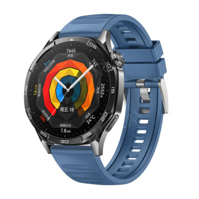 Silicone Sport Wrist Strap Universal Replacement Smart Watch Band 22mm Bracelet
