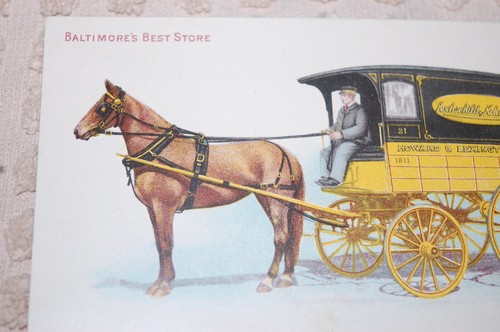 ANTIGUA POSTAL "BALTIMORE'S BEST STORE" HOCHSCHILD & KOHN 1906 - Imagen 3 de 14