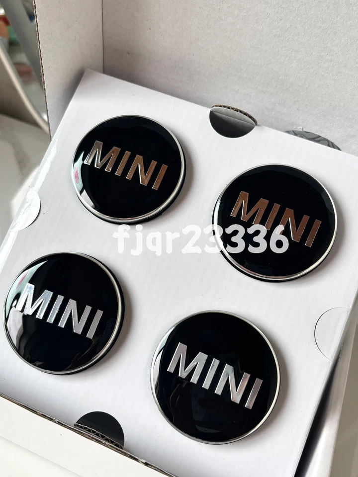 Genuine MINI Floating Rotation Self-balancing Car Wheel Center Caps 56mm 4pc Set Foto 3 de 4