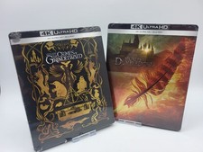 PHANTASTISCHE TIERWESEN GRINDELWALD Dumbledores Geheimnisse 4K Blu-Ray Steelbook