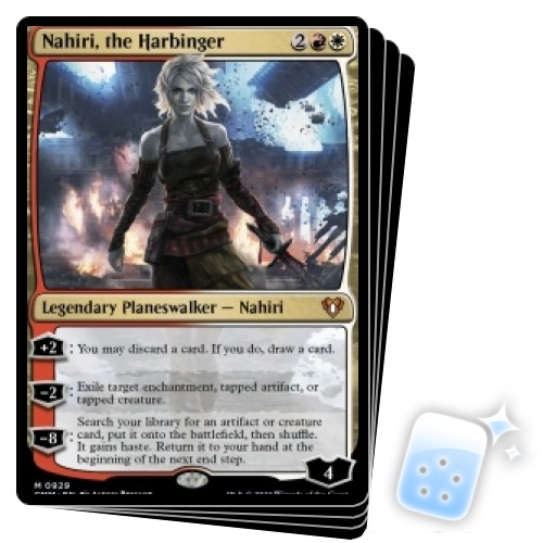 NAHIRI, THE HARBINGER (COMMANDER DECK) X4 Commander Masters Planeswalker MTG - Picture 1 of 1
