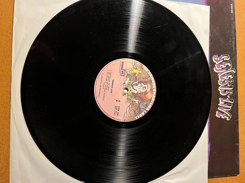 Disque vinyle Genesis « Live », 1973 - Photo 3/3