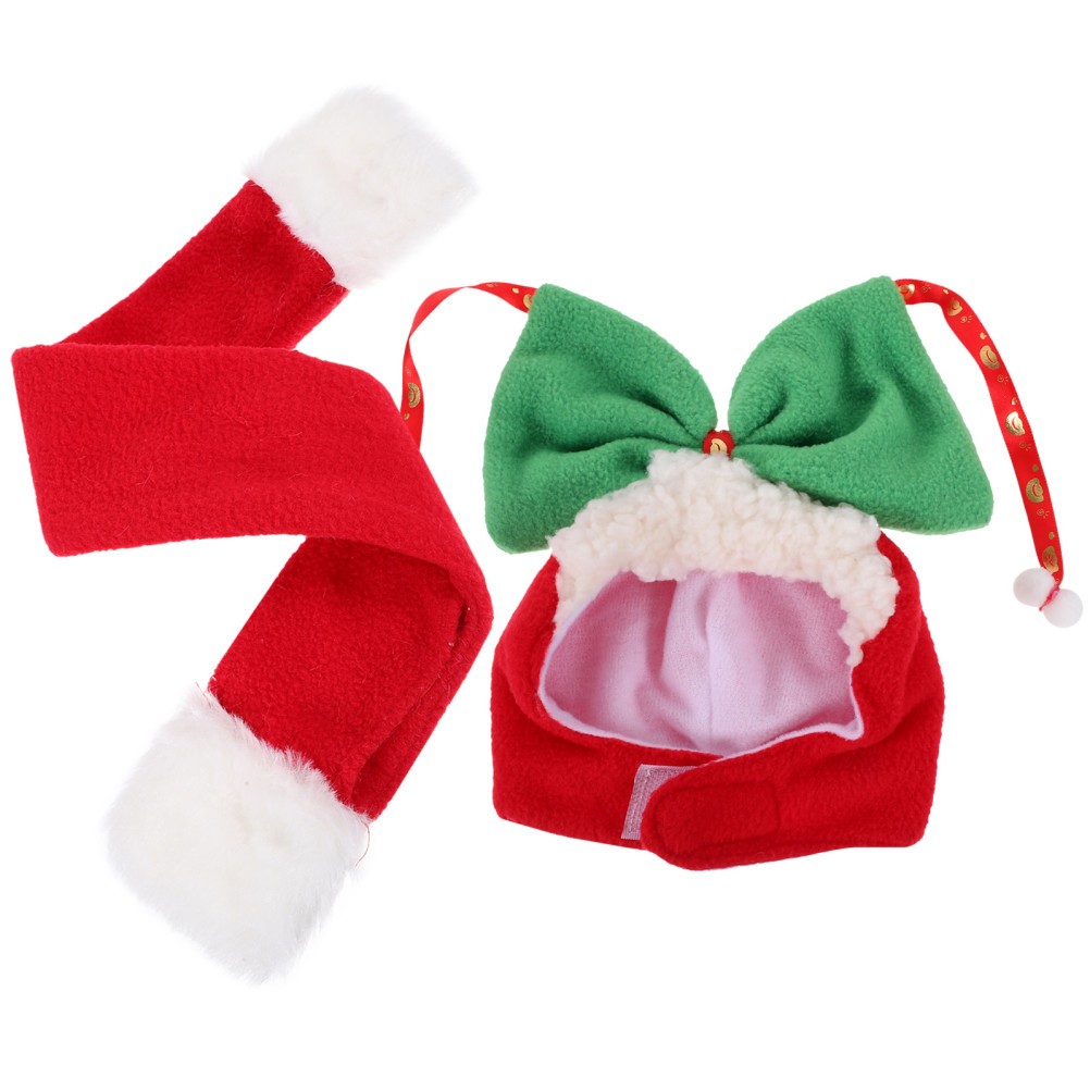 Set Copricapo Animali Domestici Accessori Termici per Animali Domestici Foulard Cane Cappello Casa