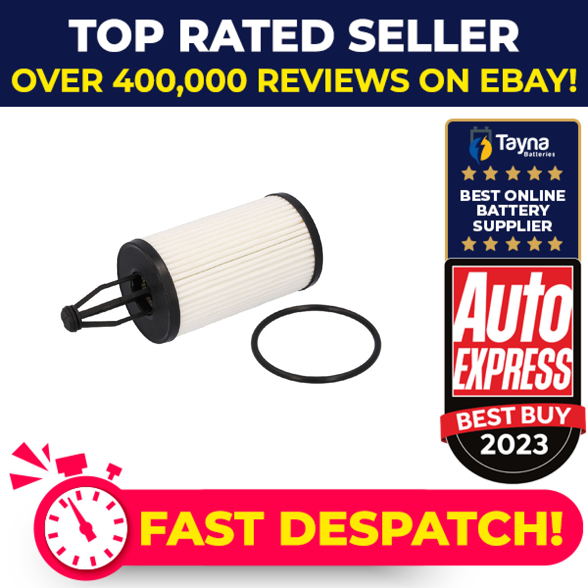 Oil Filter fits MERCEDES C450 AMG S205, W205 3.0 15 to 18 M276.823 Blue Print