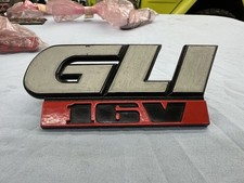 Vw Mk2 Jetta Gli 16v Front Grille Badge 165853679g Oem
