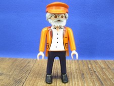 Opa, Gro&szlig;vater &auml;lterer Herr Senior Gro&szlig;papa Figur Playmobil 2PF106