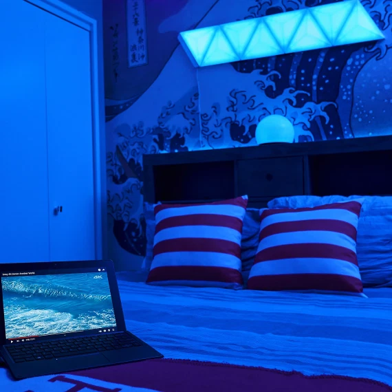 2-Pack: Monster Smart Wifi Portable Multicolor LED Light Orbs - Image 4 of 4