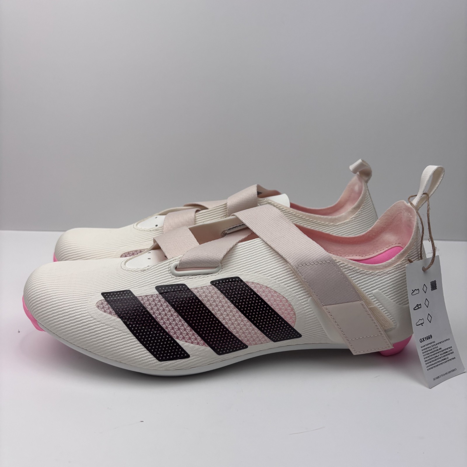 SAOLA Scarpe da ciclismo Adidas The Indoor GX1669 Off White uomo US 10 donna 11 unisex nuove