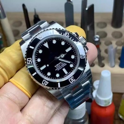DIY 40mm Watch Components + Hands + Dial + Strap For 2824/ 2836/3135Movement