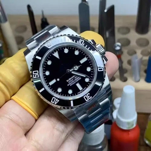DIY 40mm Watch Components + Hands + Dial + Strap For 2824/ 2836/3135Movement