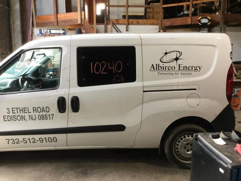 Techo sin rieles laterales blanco PC: 850/B se adapta a Dodge Promacity 24077 2019 Foto 2 de 4