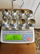 Manchester Sterling  Mini Cordial/aperitif cups  2 ", Boxed Set of 8