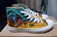 Vintage 90s Loony Tunes Keds Hightop Canvas Sneakers Size 7